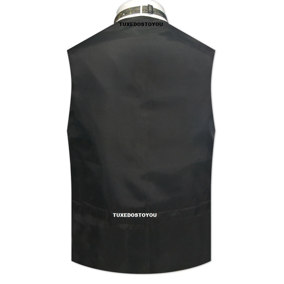 NUEVO Chaleco Esmoquin Camuflaje Roble Mossy Vestido Corbata Bolsillos Reales BOTÓN EXTRA Foto 2 de 3