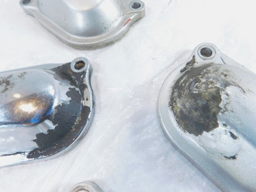 Yamaha VStar 1100 Classic Custom Virago 750 1000 1100 Cylinder Head Top Covers - Picture 7 of 12