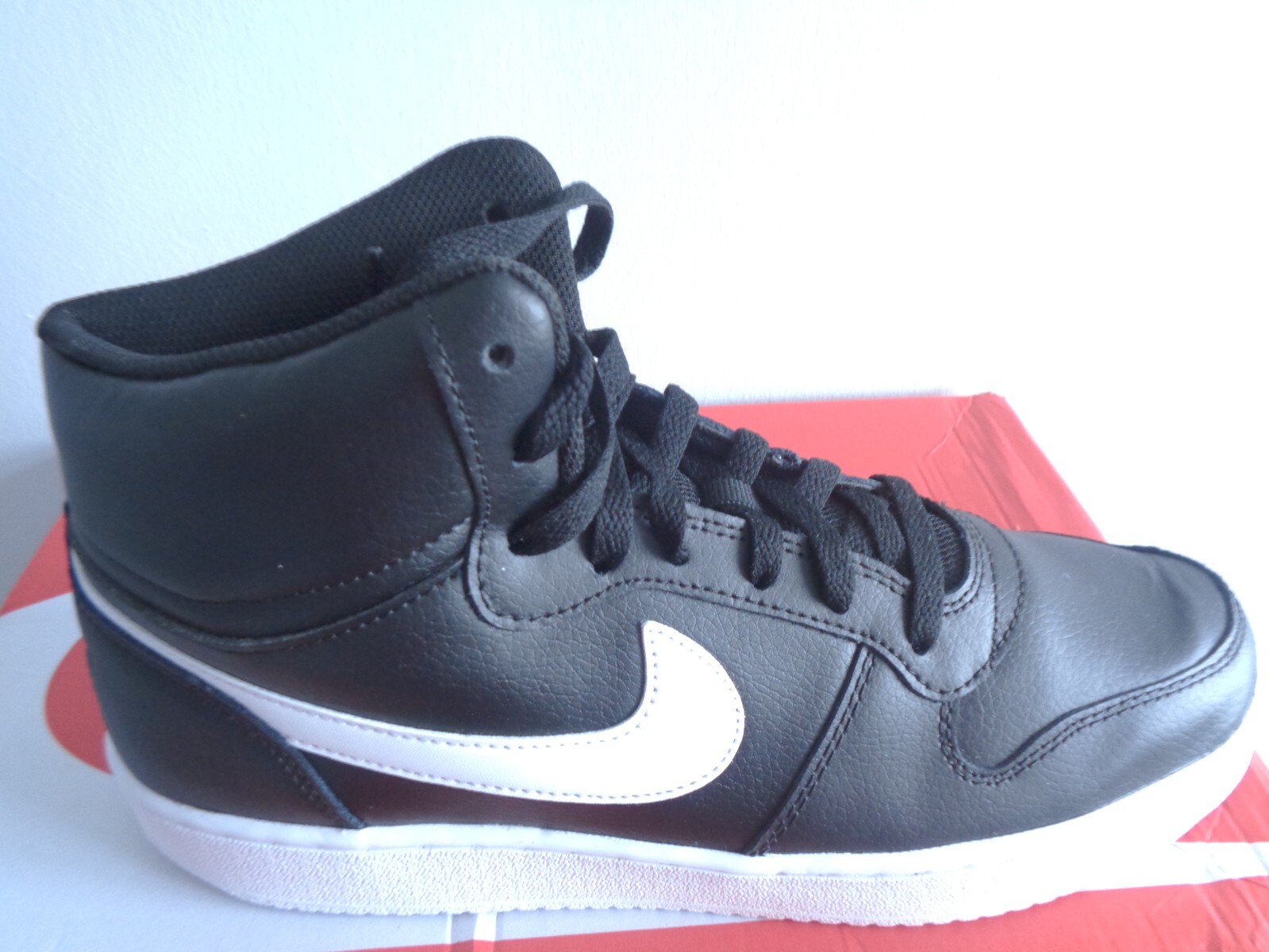 Nike Ebernon Mid trainer's shoes AQ1773 002 uk 8.5 eu 43 us 9.5 NEW+BOX