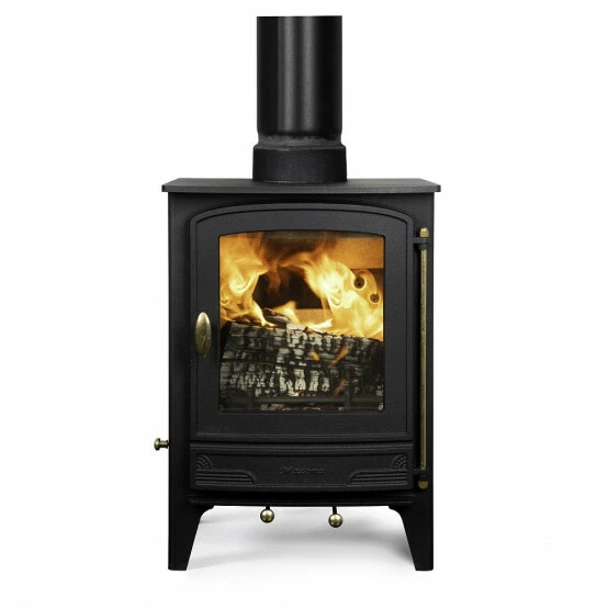 Warwick 4 kW Ecodesign Ready Multi Fuel Wood Burning Stove | eBay