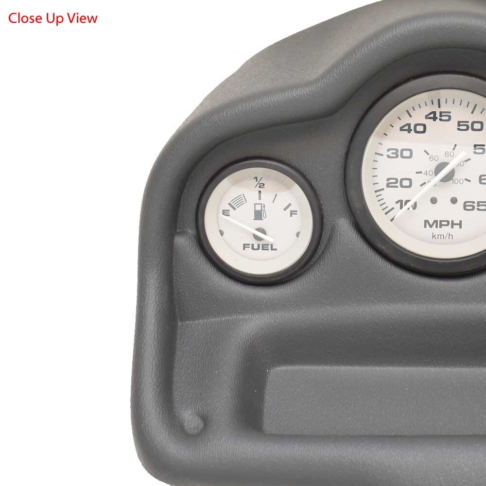 Lund Boat Gauge Panel 2294001 Crossover 1718 Gray Teleflex Driftwood