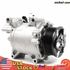 A/C COMPRESSOR & Clutch FOR HONDA CIVIC SI 2.0L 2006 2007-2011 (COUPE AND SEDAN)