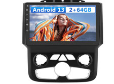 Car Radio Stereo For Dodge Ram 2013-2019 1500 2500 3500 Built In Carplayandroid