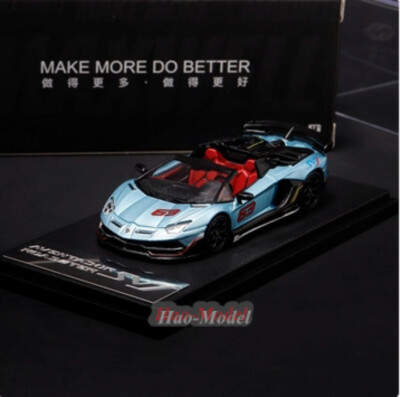 1:64 Lamborghini Aventador SVJ63 Maxwell Car Model Alloy Diecast
