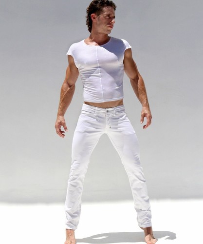 28" RUFSKIN Pants Jimmy White Slim-Fit Straight Leg Stretch Jeans 3 - Picture 7 of 7