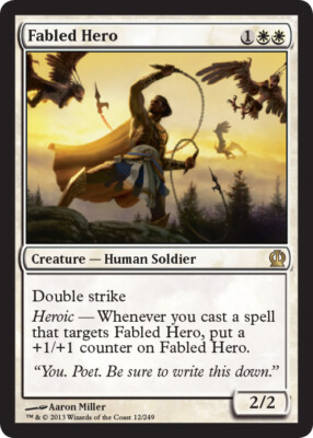 Fabled Hero ~ Lightly Played Theros MTG Magic UltimateMTG White Card | eBay