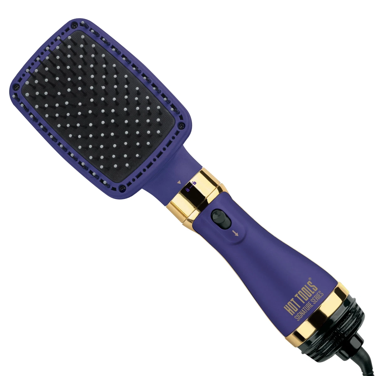 Hot Tools Pro Signature One Step Paddle Hair Dryer and Styler Purple