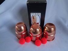 Magic Trick-Brand New Budget Copper Cups and Balls set-Made in India