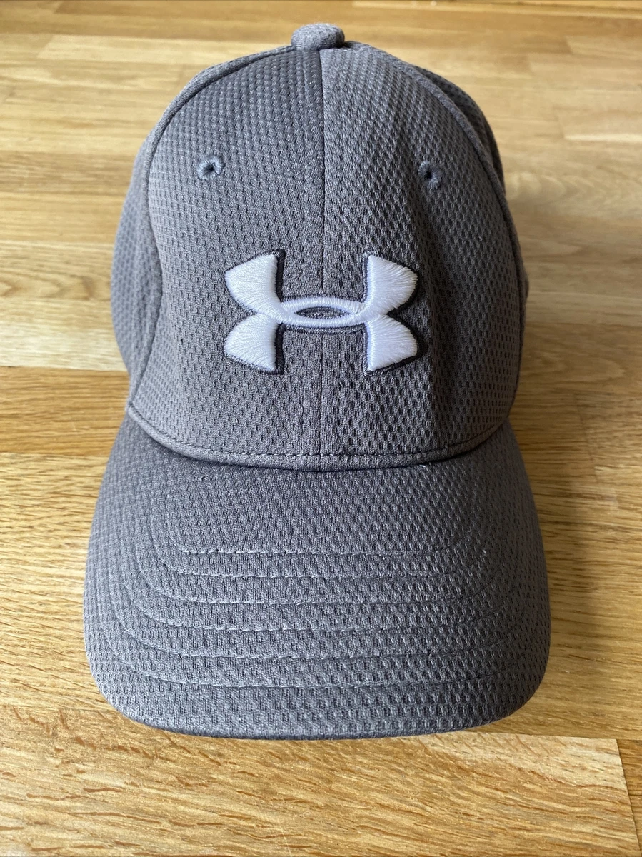 UNDER ARMOUR Classic Fit Grey Baseball Cap Size S M YOUTH