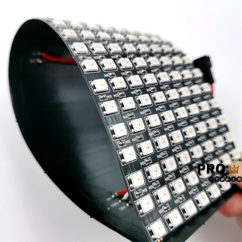WS2812B 5050 RGB Flexible LED Panel Programmable Screen+SP103E SP105E Controller - Picture 7 of 35