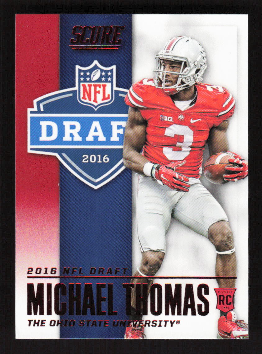 Michael Thomas Panini Score NFL Draft #7 Red