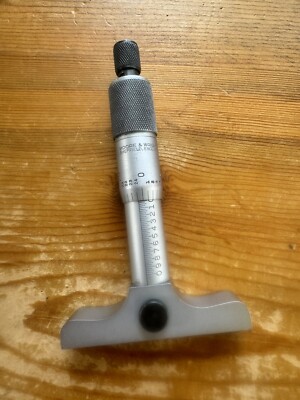 Vntg. Moore & Wright Depth Micrometer 2.5  Base