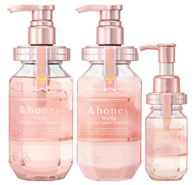 & honey Melty Moist Repair 3-Piece Set [Shampoo/Treatment/Hair Oil] F/S