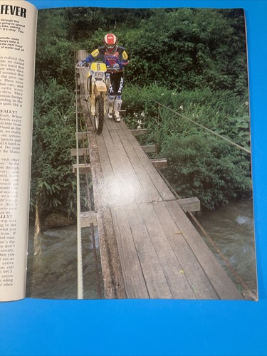 DIRT BIKE MAGAZINE OCTOBER 1992-SUZUKI RM250-KDX vs KDX-RM250 - Picture 4 of 10