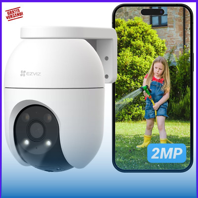 EZVIZ 2MP WLAN Überwachungskamera Aussen, Pan&Tilt Kamera Mit 2-Wege-Audio, Pers