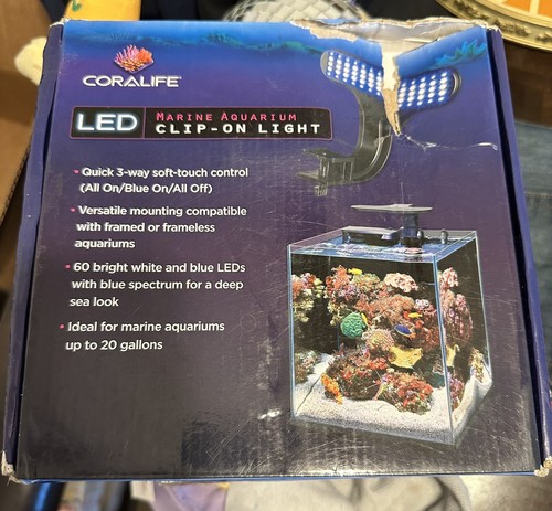 Coralife LED Marine Aquarium Clip-On Light