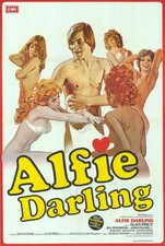 ALFIE DARLING original 1975 one sheet movie poster ALAN PRICE/JOAN COLLINS