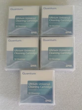 Quantum MR-LUCQN-01 LTO Cleaning Tape LTO3,LTO4,LTO5,LTO6,LTO7,LTO8,LTO9 5 pack