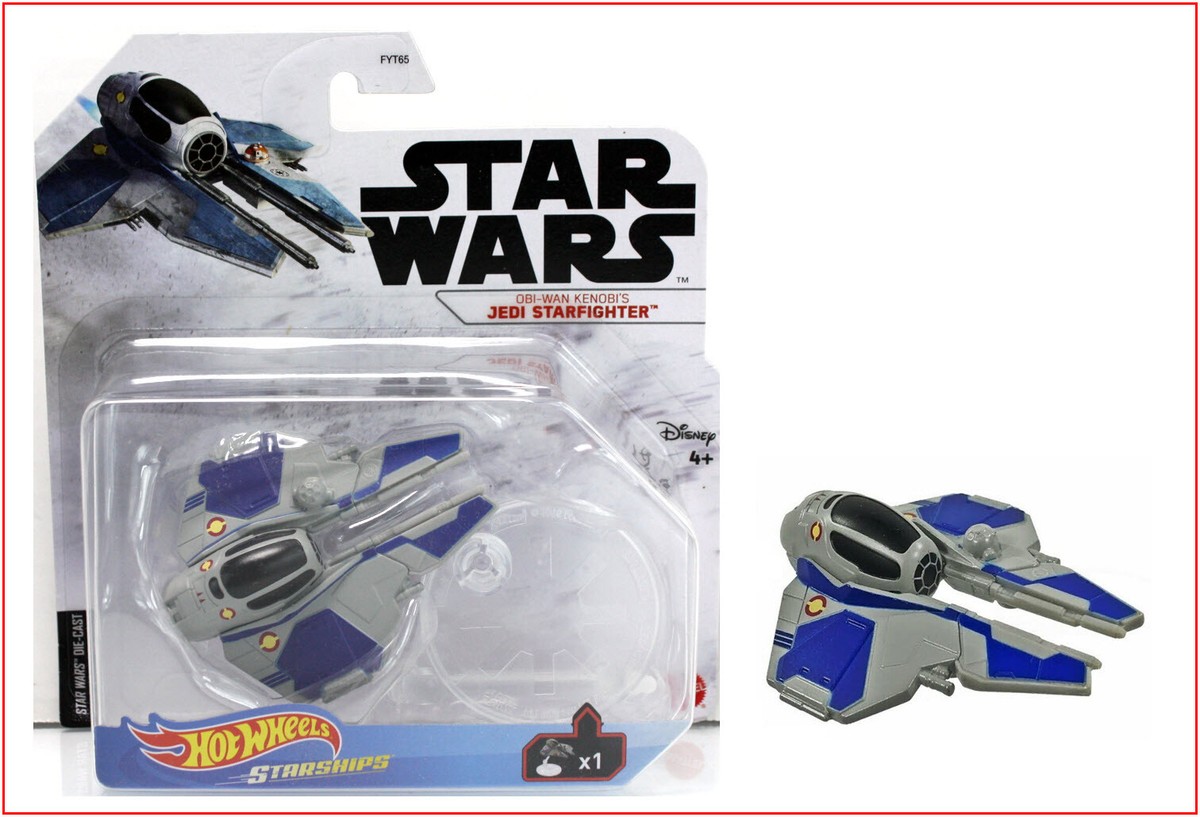 Hot Wheels STAR WARS 2019 OBI-WAN Kenobi JEDI STARFIGHTER Starship