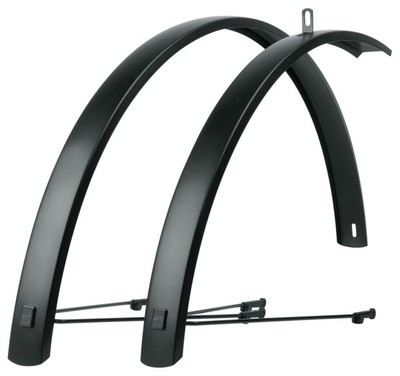SKS Schutzblech Set Edge AL  28'' Zoll 46/56 cm breit Fahrrad vorne und hinten