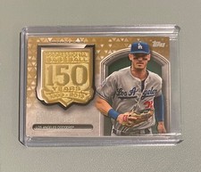 2019 Topps Update Cody Bellinger Commemorative Medallion 150 Years GOLD #d /50