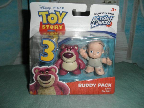 NEW DISNEY PIXAR TOY STORY 3 BUDDY PACK LOTSO, BIG BABY (MATTEL