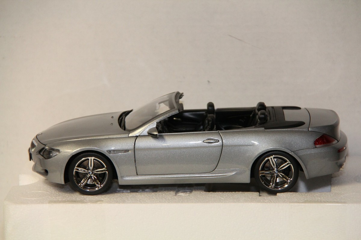 1/18 KYOSHO BMW M6 CONVERTIBLE SILVER , 08704S , NEW | eBay