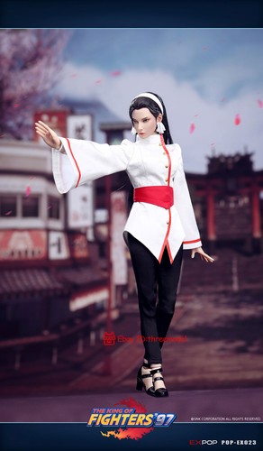 Figura de acción POPTOYS EX023 escala 1/6 KOF97 Chizuru Kagura en stock usada - Imagen 5 de 13