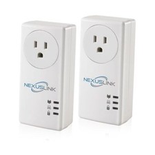 Powerline Ethernet Adapter  1200 Mbps  Gigabit Port, Power Saving, Home