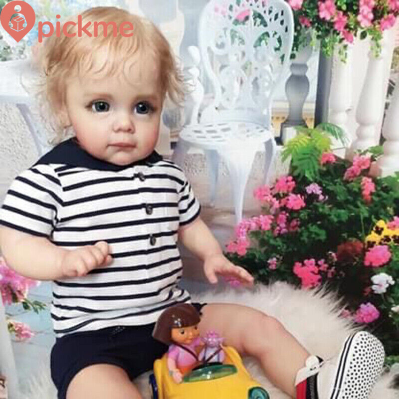 24 Inch Lifelike Reborn Baby Doll Maggie Realistic Girl Toddler