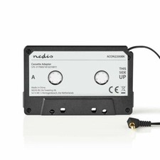Nedis In Car Audio Tape Cassette To Jack AUX for iPod iPhone converter adapter