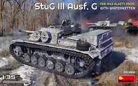 Stug Iii Ausf. G February 1943 Alkett Prod. With Winterketten Tank 1:3 5