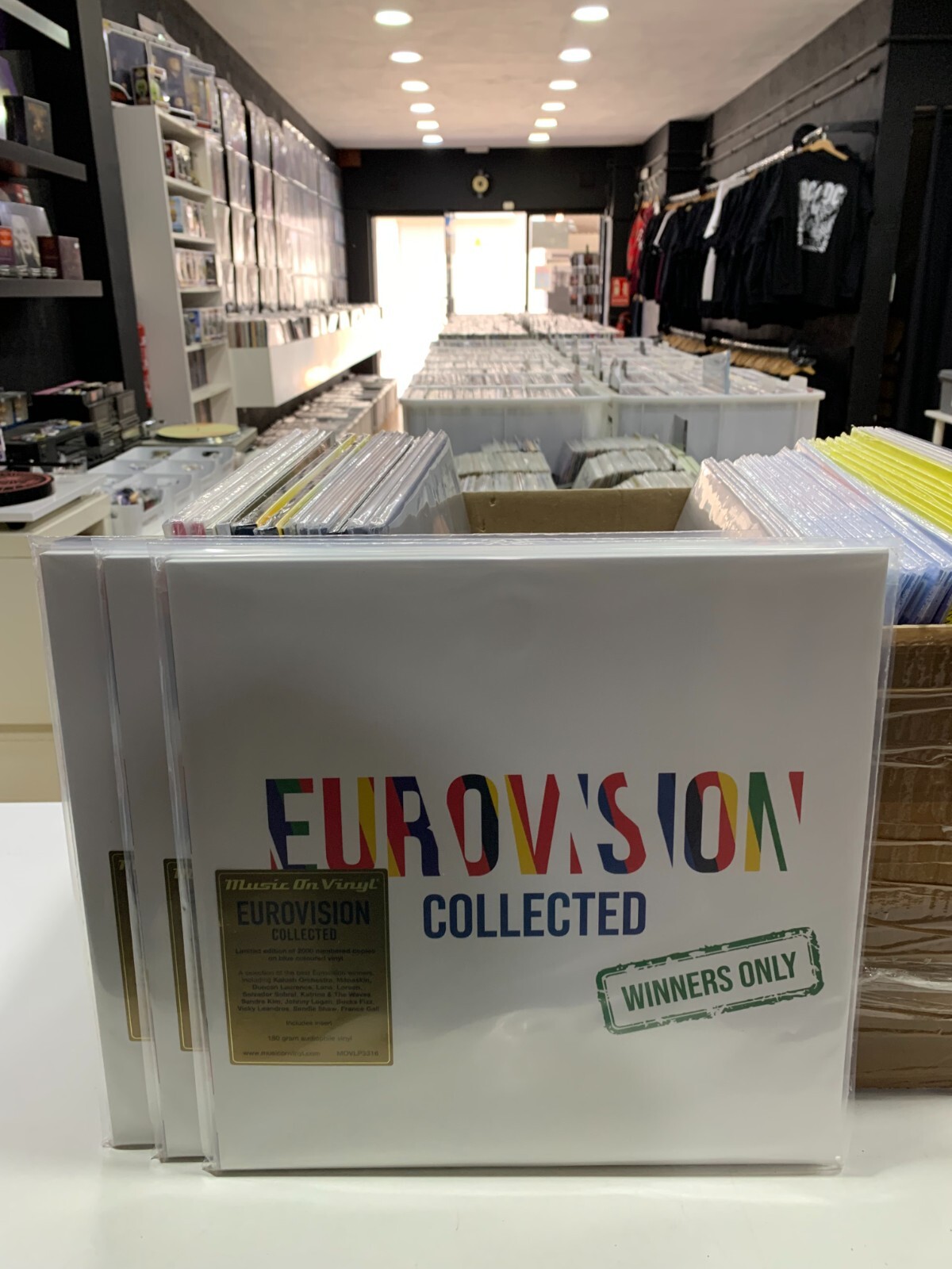 Eurovision Collected 2LP Limited Ediiton Blue Coloured 2023