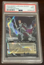 2024 Disney Lorcana D23 Expo Collection Cinderella Stouthearted Foil 2 PSA 9