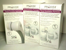 Praxis MD2 Crystal Microdermabrasion Facial Formula System Exfoliate Revitalize
