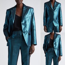 Sequined Suits for Women Modern Ladies 2Pcs Fashion Slim Fit Prom Party Outfits