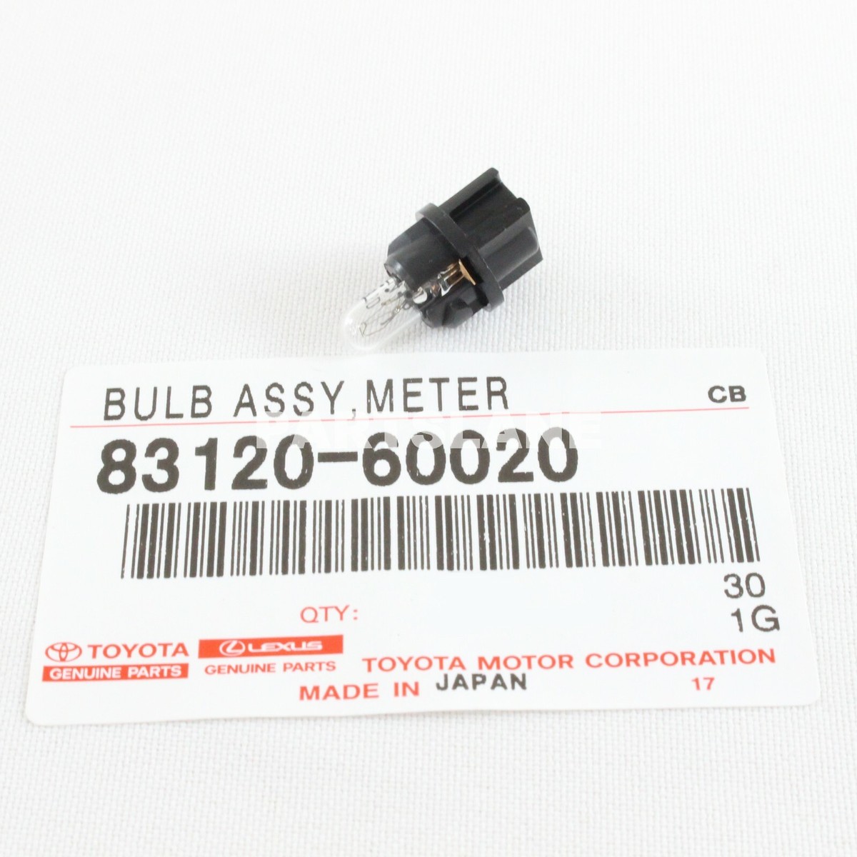 ♡N ♡ 83120-0C010 Genuine Toyota Combination Meter Bulb