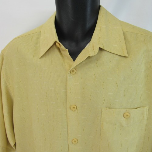 Valda by Toscano Silk Shirt Men's Size 