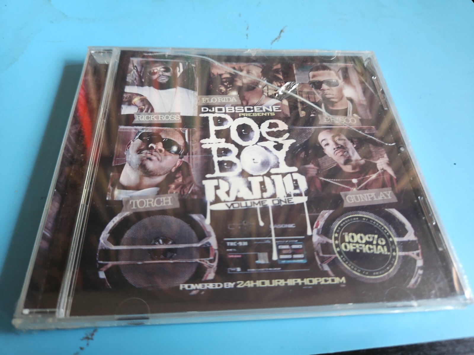 DJ Obscene - Poe Boy Radio Vol. 1 Rick Ross Flo-Rida Brisco Gunplay SEALED CD