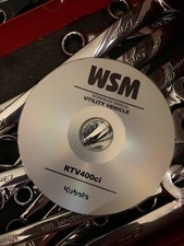 Kubota RTV400CI RTV 400 Utility Vehicle Maintenance Service Repair Manual on CD