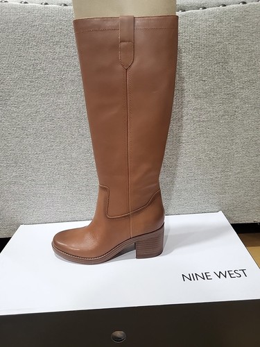 Nine West Dark Natural 120 Hecee Women Boots Size 7.5 M New! - Picture 1 of 11