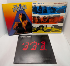 Lot of 3 Police Original Vinyl Ghost in the Machine,  Zenyatta , Synchronicity