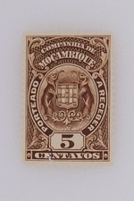 Mozambique Companhia de Mo ambique 5c Elephants Porteado A Receber revenue