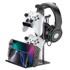 Headphone Stand Controller Holder  Headset Holder Desk Earphone Stand W/