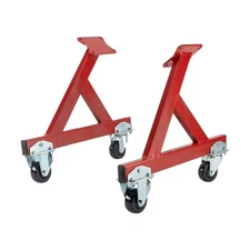 V8 Engine Rolling Storage Stand with 3" Caster Wheels, 12" Ground Clearance