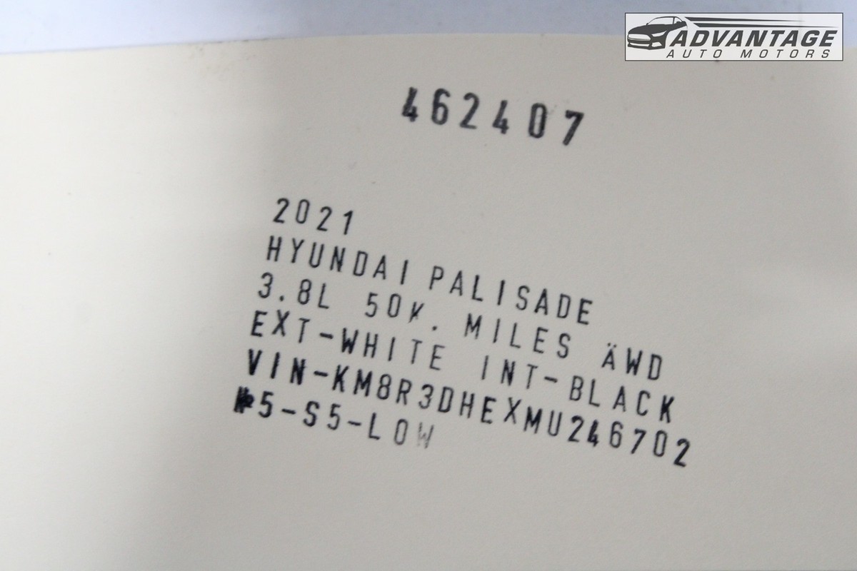 2020-2024 HYUNDAI PALISADE 3.8L V6 ENGINE LAMBDA II CYLINDER BLOCK