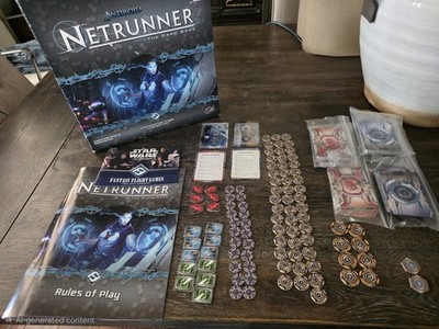 Android Netrunner,  The Card Game *RARE* (Fantasy Flight Games) (14+) 99% Comp