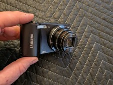 Samsung WB150F Black Digital Camera 14.2MP 18x Optical Zoom WORKING With Charger
