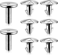 8pcs Lower Engine Cover Splash Shield Clips Skid Plate Screws For Honda Civic Ac