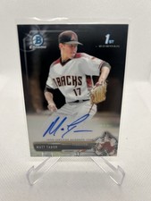 2017 Bowman Draft - Chrome Draft Pick Autographs Matt Tabor #CDA-MT (AU, RC)